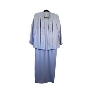 Karen Miller vintage mother/grandmother of the bride maxi dress S/14